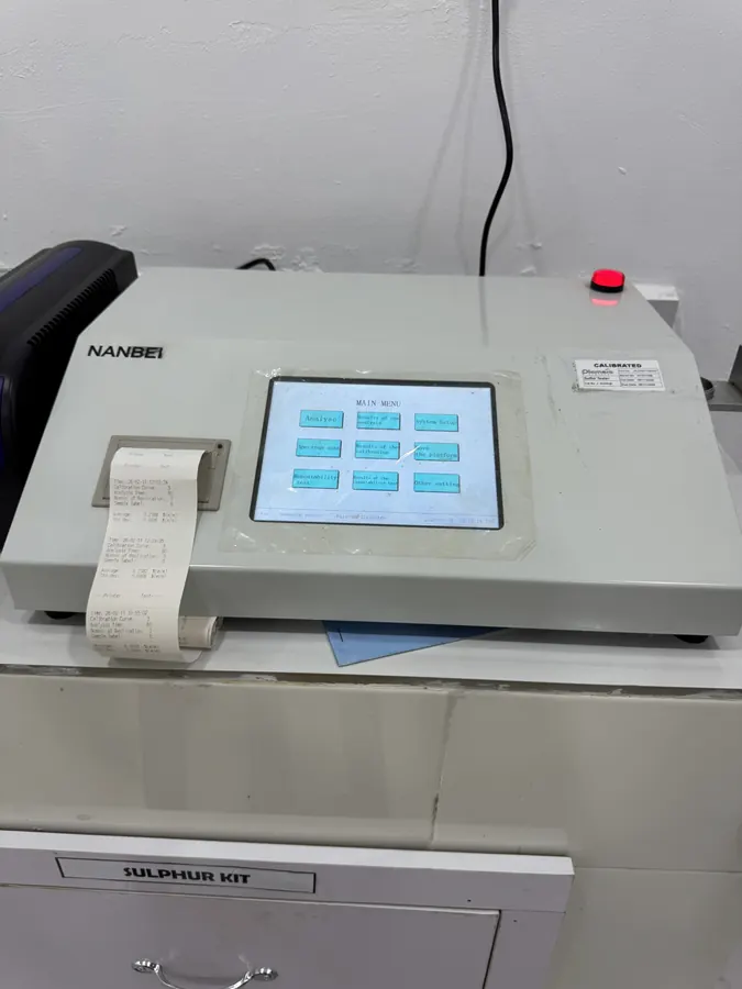 Sulfur analyzer — Jacio Environmental Limited
